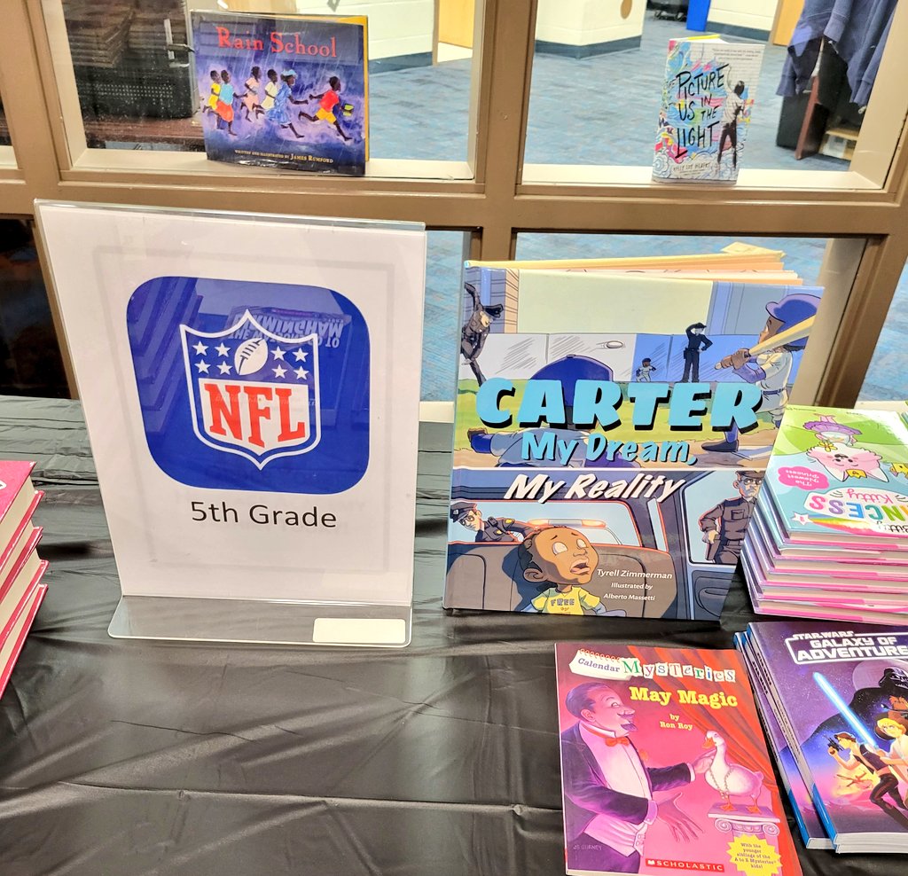 Tyrell Zimmerman Celebrity Children’s Author Reads Across America with the NFL