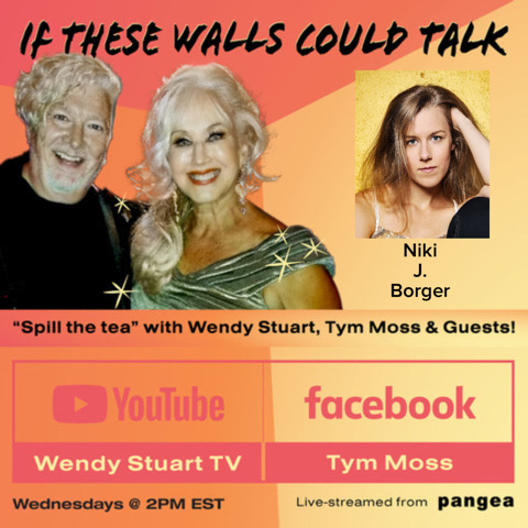 Niki J. Borger Guests On “If These Walls Could Talk” With Hosts Wendy Stuart and Tym Moss Wednesday, April 26th, 2023