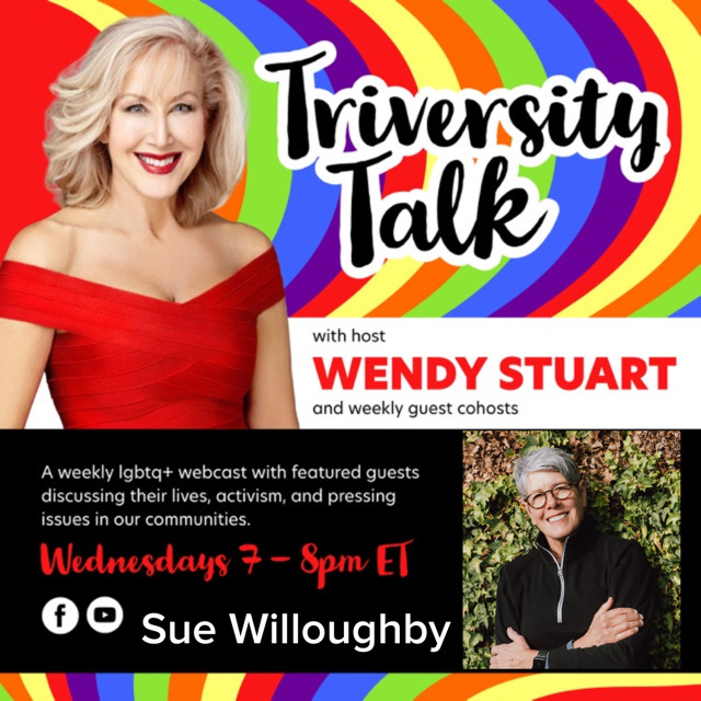 Sue Willoughby Guests On TriVersity Talk! With Host Wendy Stuart 7 PM ET Wednesday, October 30th, 2024