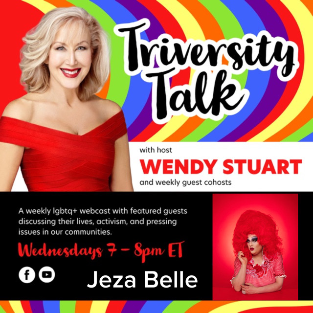 Jeza Belle Guests On TriVersity Talk With Host Wendy Stuart 7 PM ET Wednesday December 25th, 2024