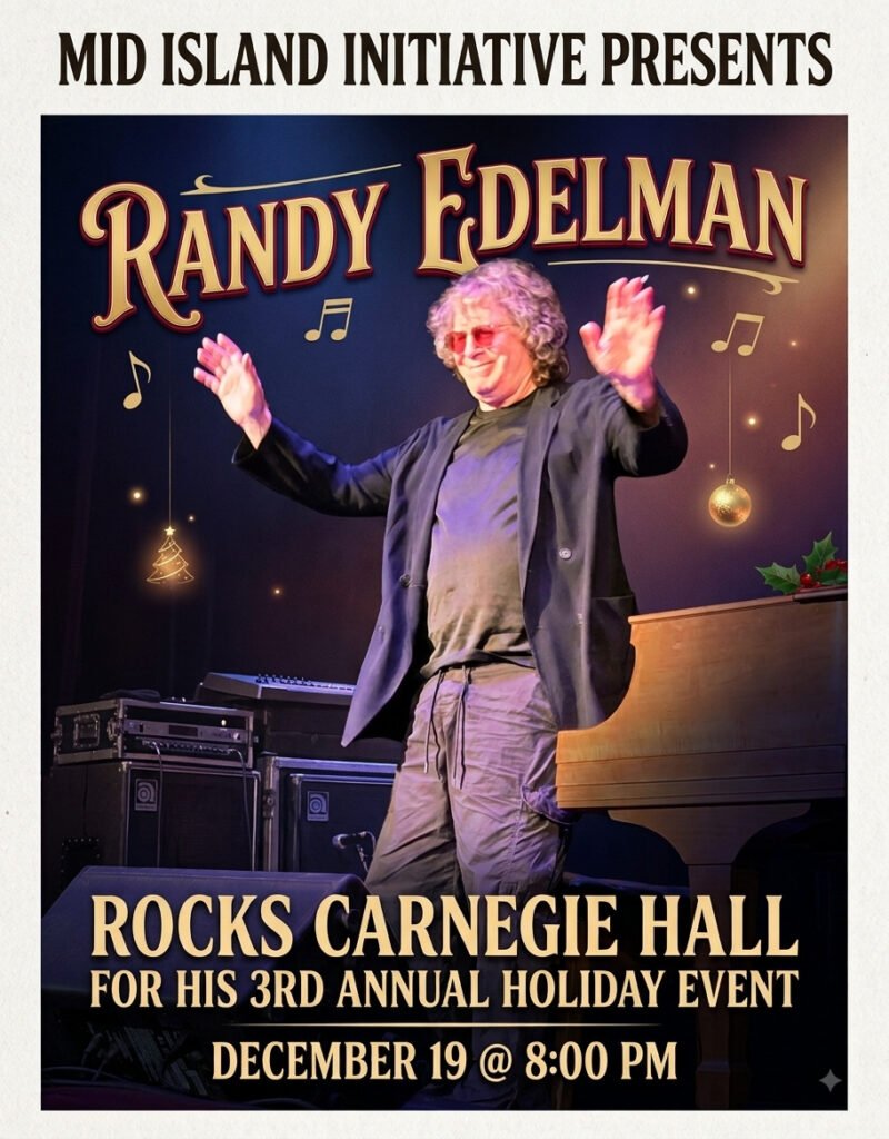 Randy Edelman Returns to Carnegie Hall for a Landmark Third Appearance Randy Edelman Returns to Carnegie Hall for a Landmark Third Appearance